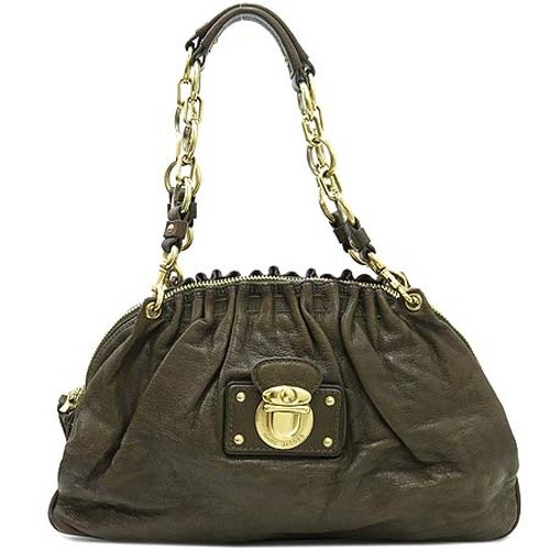 Marc jacobs khaki leather - marc,