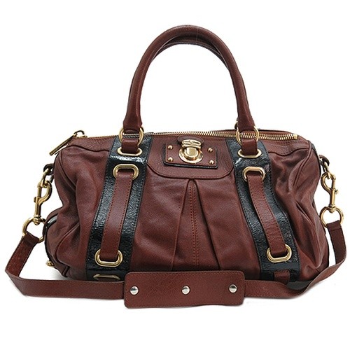 Marc jacobs brown leather tote - jacobs,